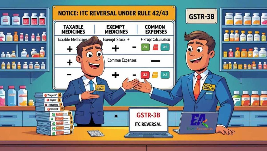 ITC Reversal for Exempt Supplies